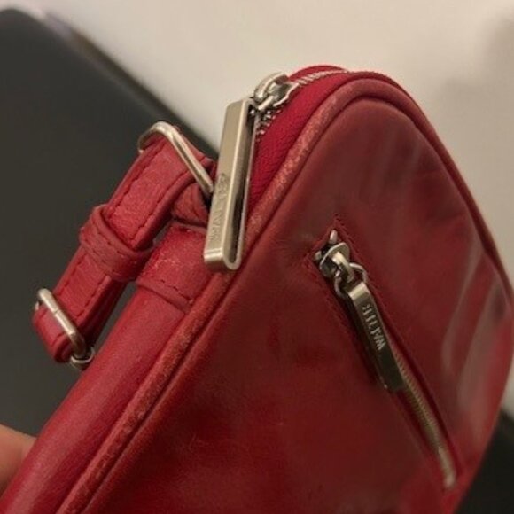 Walter Baker Red leather crossbody - Picture 4 of 5